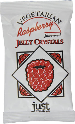 Just Wholefoods Raspberry Jelly Crystals 85g
