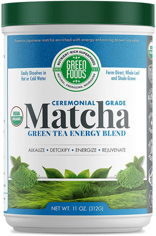 Green Foods Organic Matcha Green Tea 312 gram