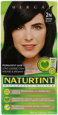 Naturtint Hair Color 2N Brown Black Permanent