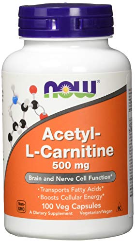 NOW Foods Acetyl-L-Carnitine, 500mg - 100 vcaps