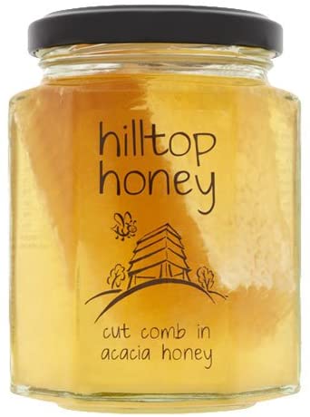 Hilltop Honey Cut Comb in Acacia Honey 340g
