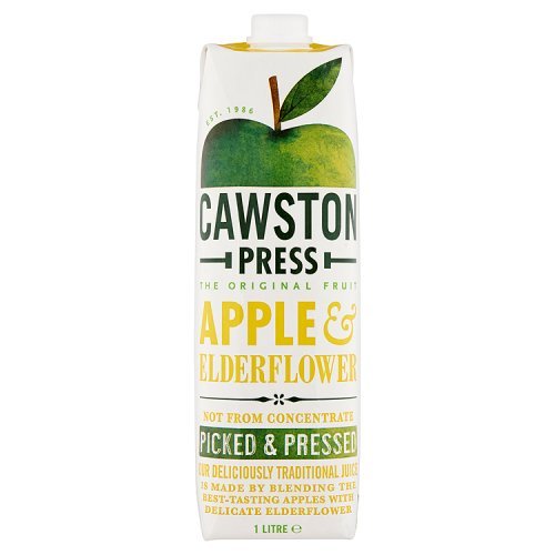 Cawston Apple & Elderflower Juice - Pressed 1Ltr