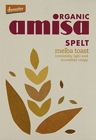 Amisa Organic Spelt Melba Toast 200g