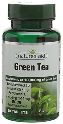 Natures aid Green Tea 10,000mg 60 Tablets
