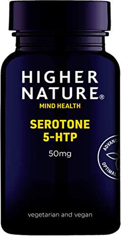 Higher Nature 50mg Serotone - Pack of 30 Capsules