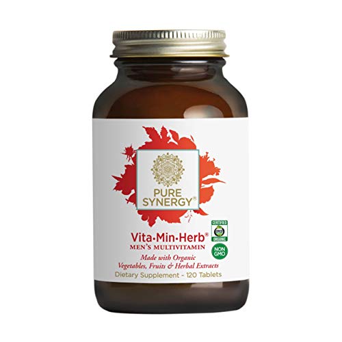 Pure Synergy Vita Min Herb Multivitamin for Men 120 Tablets