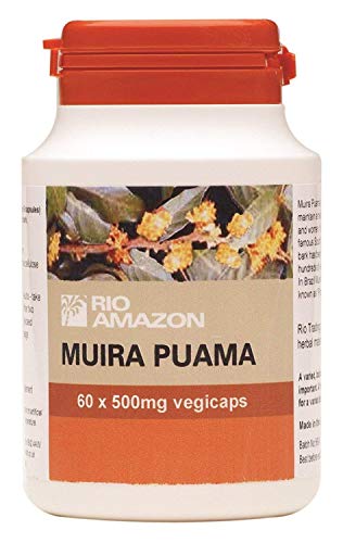 Rio Amazon, Muira Puama - 500mg 60 Vegicaps