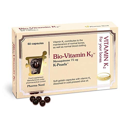 Pharma Nord K-Pearls Bio-Vitamin K2 MK-7 75ug 60 Capsules