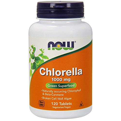 NOW Foods Chlorella, 1000mg 120 tabs