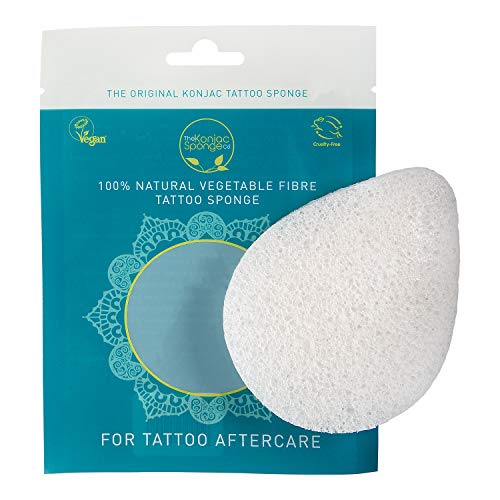 The Konjac Sponge Co Konjac Sponge The Tattoo Sponge