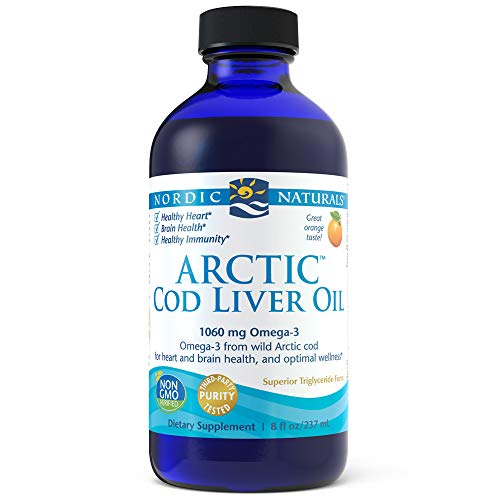 Nordic Naturals Arctic Cod Liver Oil 1060mg Orange 237ml
