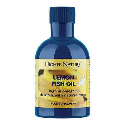 Higher Nature 200ml Lemon Fish Oil