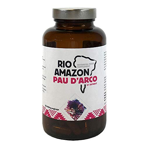 Rio Amazon Pau d'Arco Extract 500mg 120 Capsules