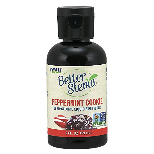 NOW Foods Better Stevia Liquid, Peppermint Cookie 59 ml