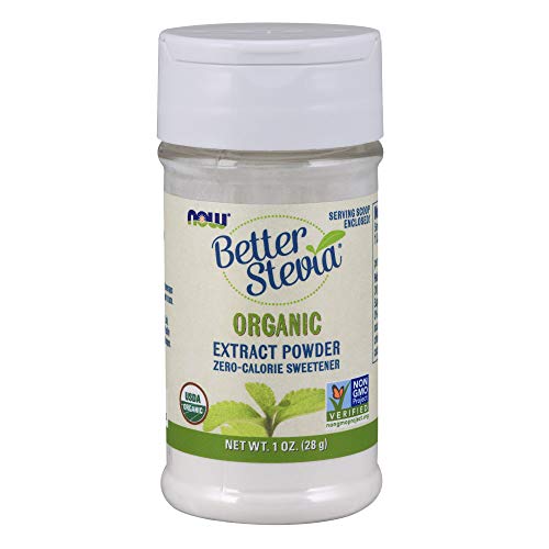 NOW Foods Better Stevia Extract Powder Organic 28g