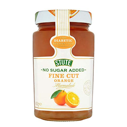 Stute Fine Cut Orange Marmalade No Added Sugar 430g