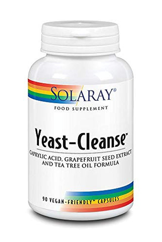 Solaray Yeast-Cleanse 90 Capsules