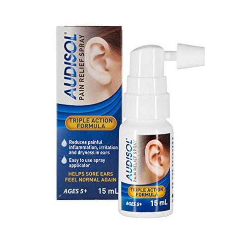 Audisol Pain Relief Spray 15ml