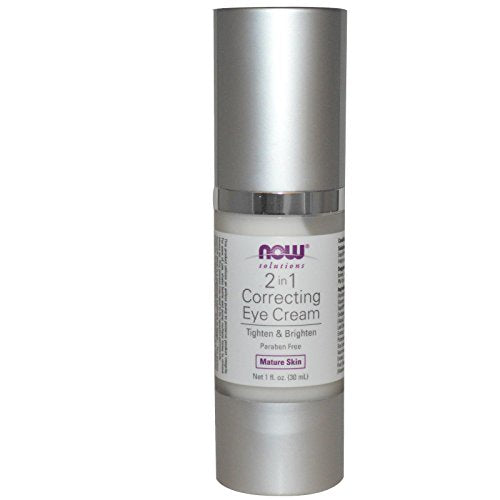 NOW Foods 2 in 1 Correcting Eye Cream - 30 ml.