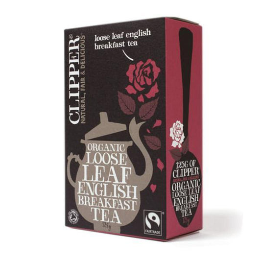 Clipper organic Loose Leaf English Breakfast Tea 125g