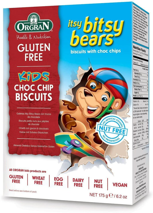 Orgran - Gluten Free Itsy Bitsy Bears 175g