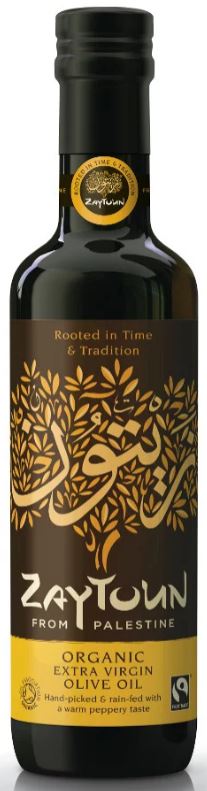 Zaytoun Olive Oil Organic Fairtrade 250ml (Pack of 6)