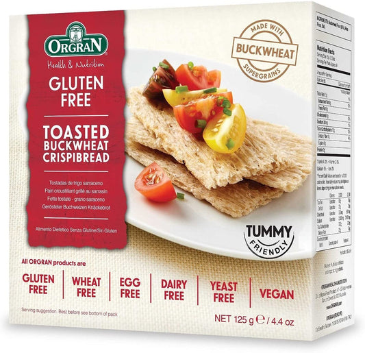 Orgran - Gluten Free Buckwheat Crispbread 125g
