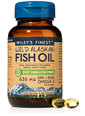 Wiley's Finest Easy Swallow Minis Fish Oil - 60 caps