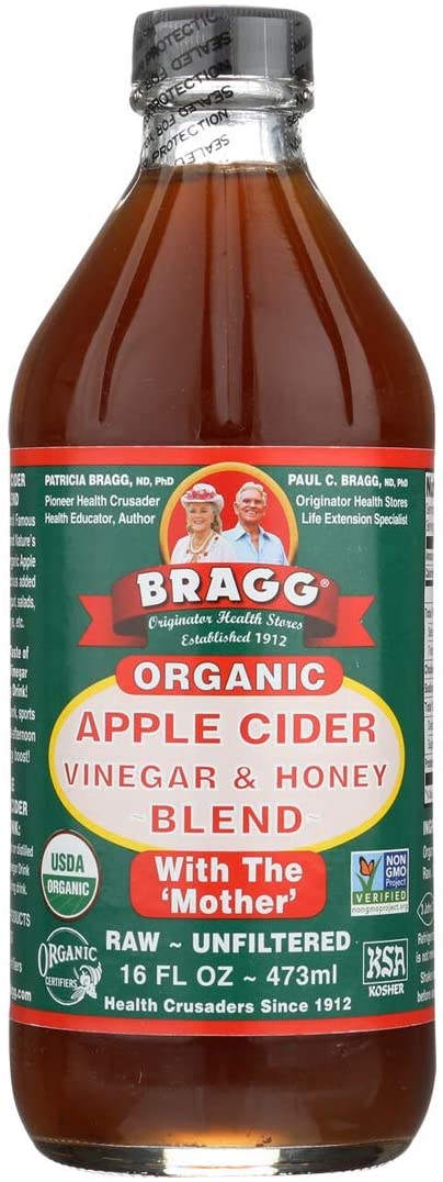 Bragg Organic Apple Cider Vinegar & Honey Blend 473ml