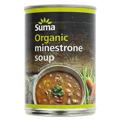Suma Wholefoods Organic Minestrone Soup 400g