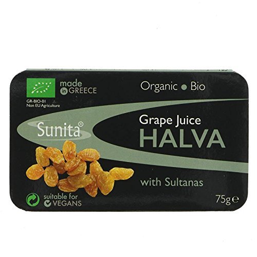 Sunita Organic Grape/Sultana Halva 75g