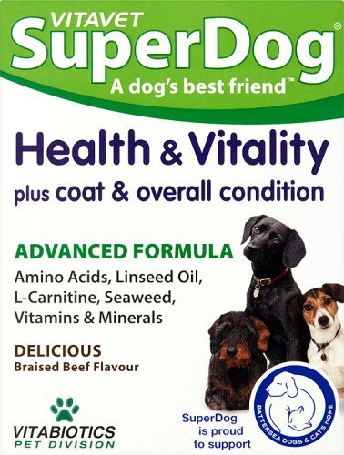 Vitavet Superdog Health & Vitality Tablets 30s