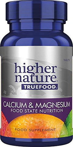 Higher Nature True Food Calcium & Magnesium 60 tablets
