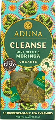 Aduna cleanse Tea - Moringa Mint & Nettle 15Bags