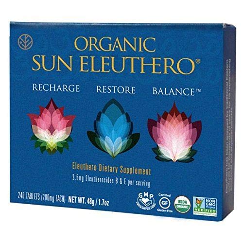 Sun Chlorella Sun Eleuthero 200mg 240 Tabs