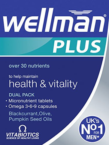Vitabiotics Wellman Plus Omega 3.6.9 56 Tablets