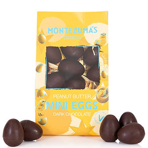Montezuma'S Chocolate Dark Peanut Butter Mini Eggs 150g