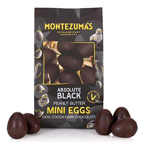 Montezuma'S Chocolate Absolute Dark Peanut Butter Mini Eggs 150g