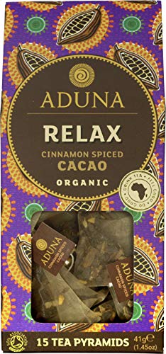 Aduna Relax Cinnamon Spiced Cacao Super Tea 15 Bags