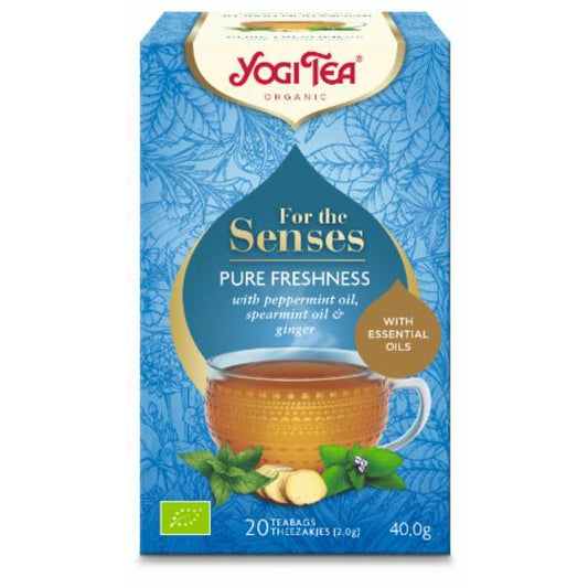 Yogi Tea For The Senses Pure Freshness 20bags