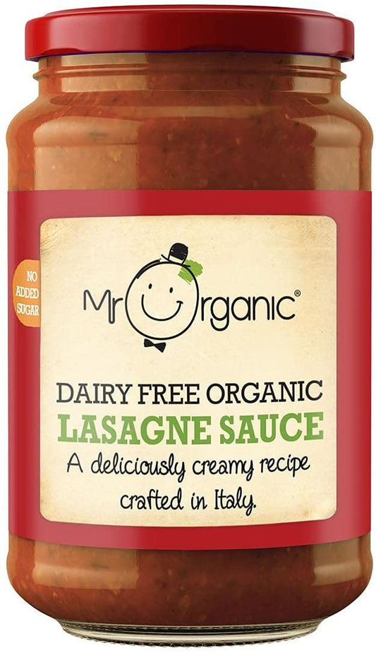 Mr Organic Dairy Free Creamy Lasagne Pasta Sauce 350g