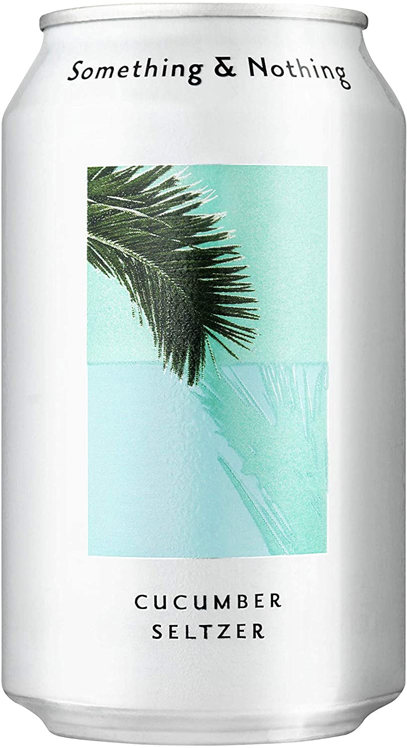 Something And Nothing Cucumber Seltzer 330ml (Pack of 12)