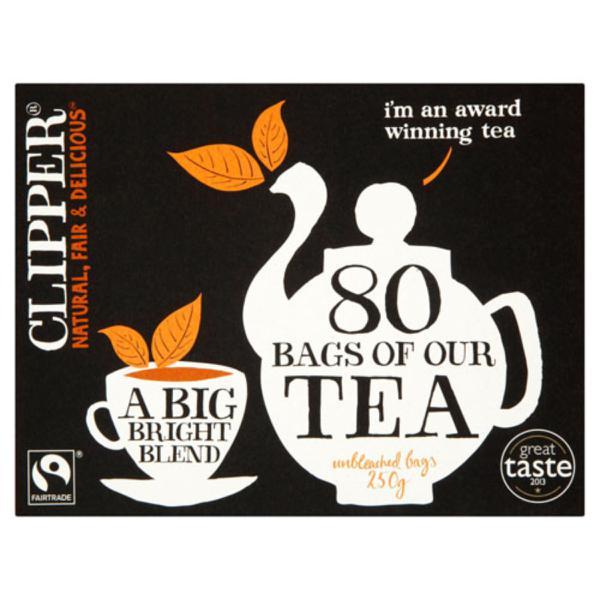 Clipper Fairtrade Blend 80 Bags