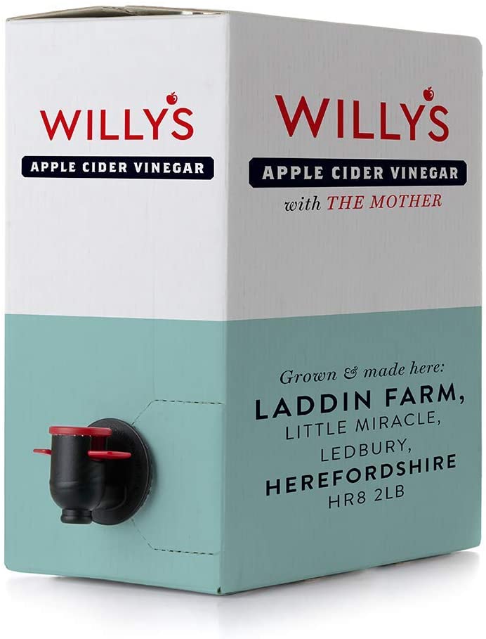 Willy'S Apple Cider Vinegar With The Mother Bag In A Box 5000ml