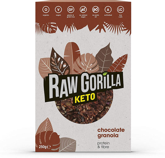 Raw Gorilla Keto Chocolate Granola 250g