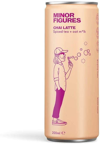 Minor Figures Chai Latte with Oat M*lk 200ml (Pack of 12)