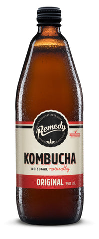 Remedy Kombucha Original 750ml (Pack of 12)