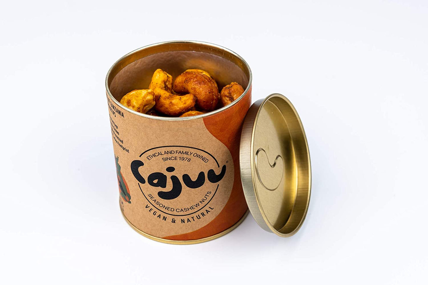 Cajuu Mango Moa Cashew Tube 80g