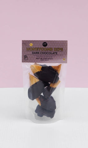 Mighty Fine Dark Chocolate Honeycomb Dips 90g (Pack of 12)