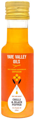 Yare Valley Oils Infused Oil Chilli & Black Pepper 100ml